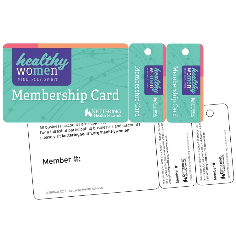 Plastic Mailer Combo Card w/ Gift Card & 2 Key Tag 1