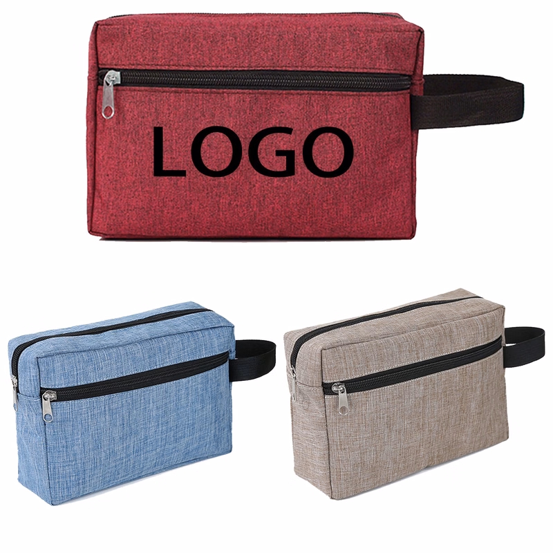 Portable Double MakeUp And Toiletry Bag