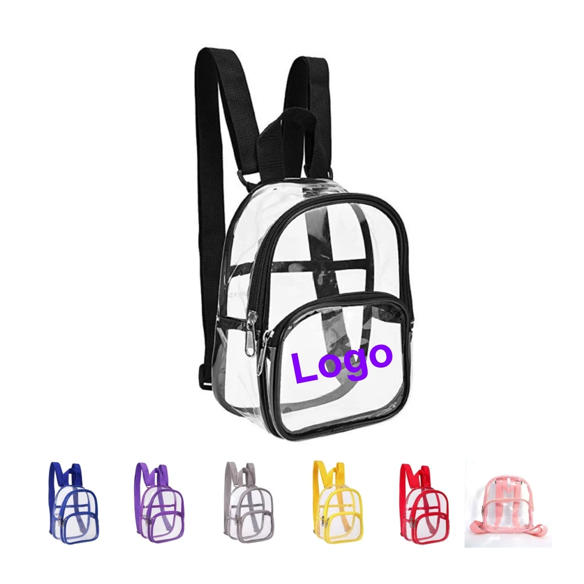 Transparent PVC Waterproof Backpack 1