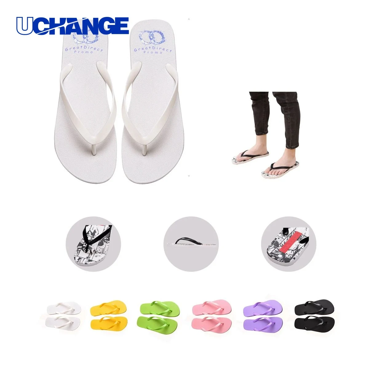 PVC Flip Flop Slippers 1