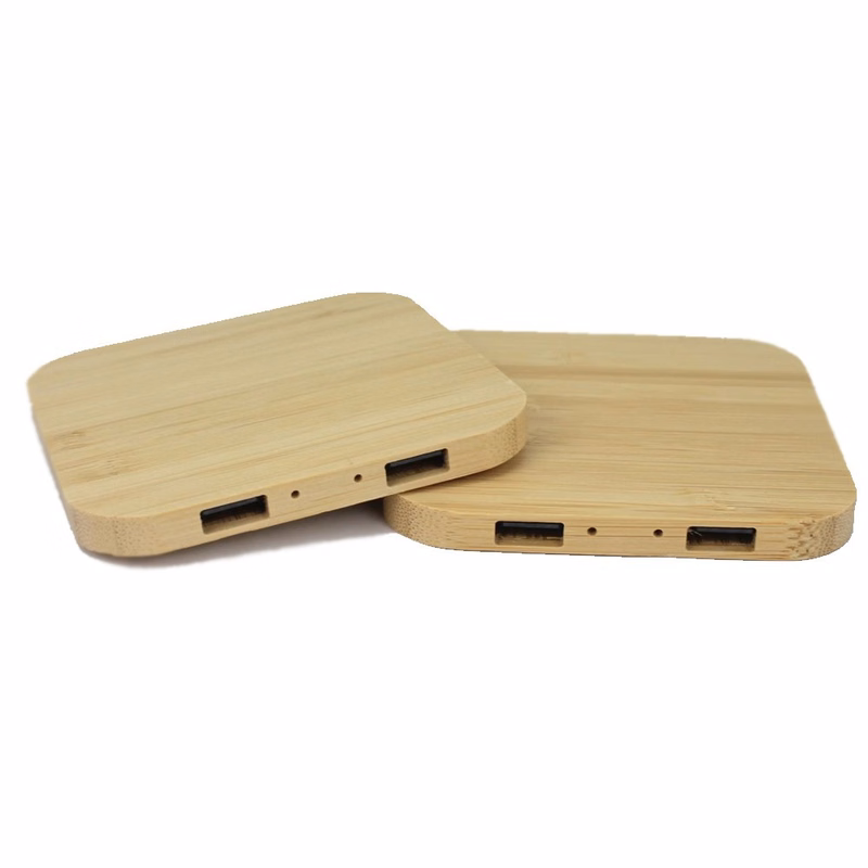 Bamboo Portable Wireless Charger