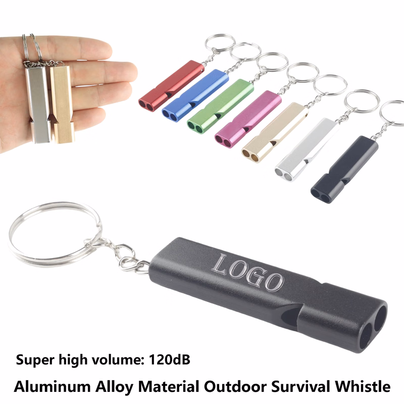 High-Frequency Survival Whistle with Dual-Tone Alarm - Compact Emergency Signal Tool for Outdoor/Hi