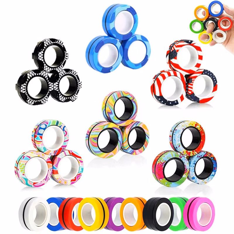 Magnetic Rings Fidget Toy