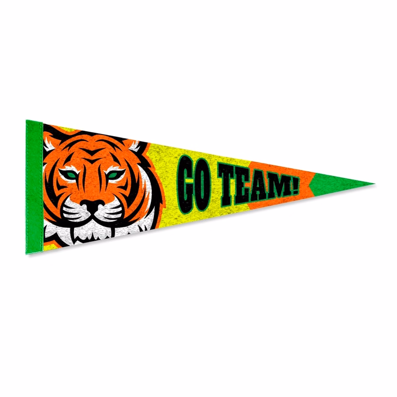 9" x 24" Acrylic Felt Pennant without Pole - Class B