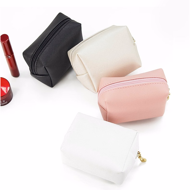 Vinyl Medium Cosmetics Pouch