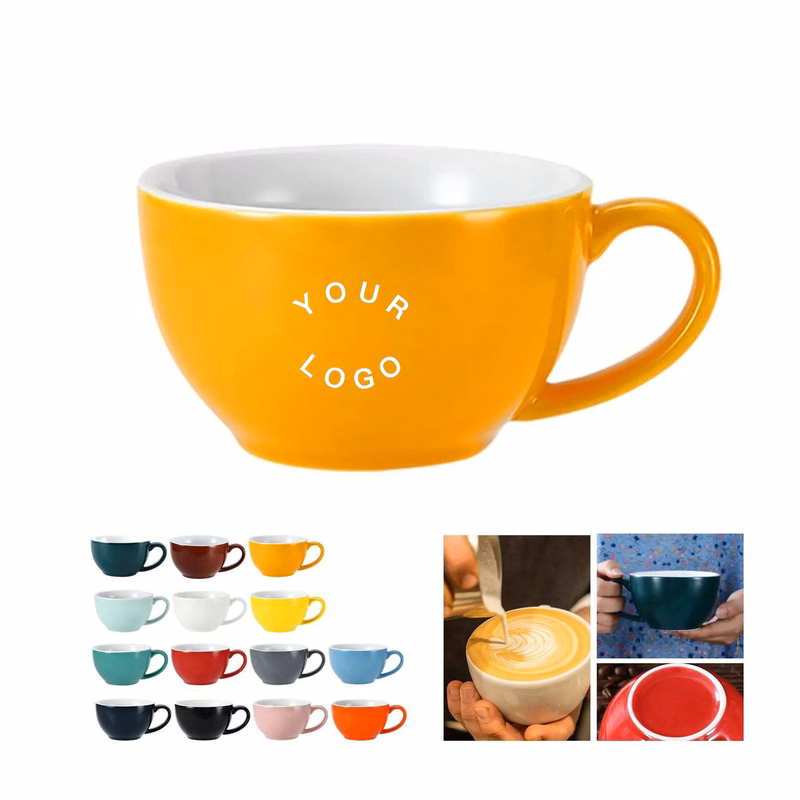 Ceramic Coffee Cup Saucer for Tea or Espresso