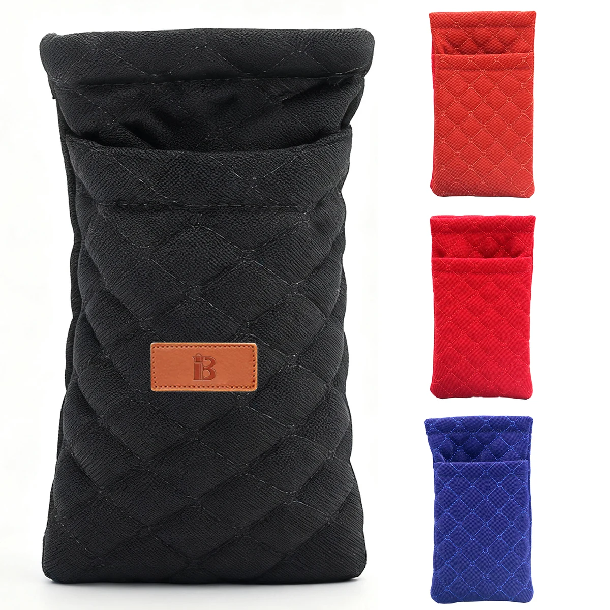 Portable Double-Sided Fabric Glasses Pouch 1