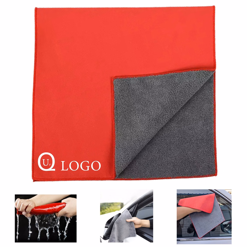 11.8 X 23.6 Inch Car Microfiber Double-Faced Drying Towel
