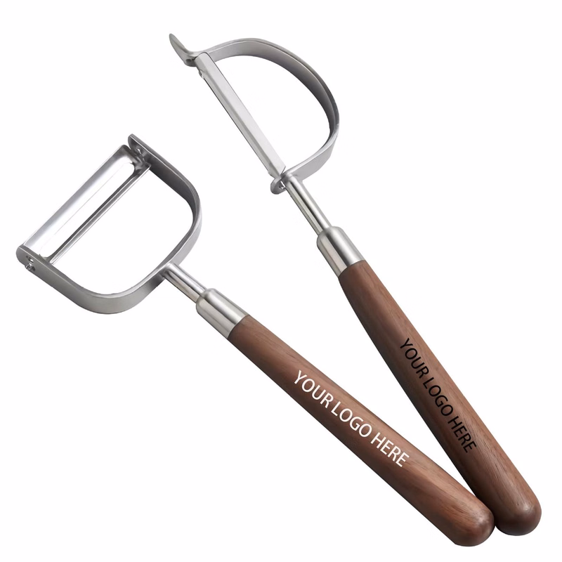 Custom Walnut Wood Handle Peeler