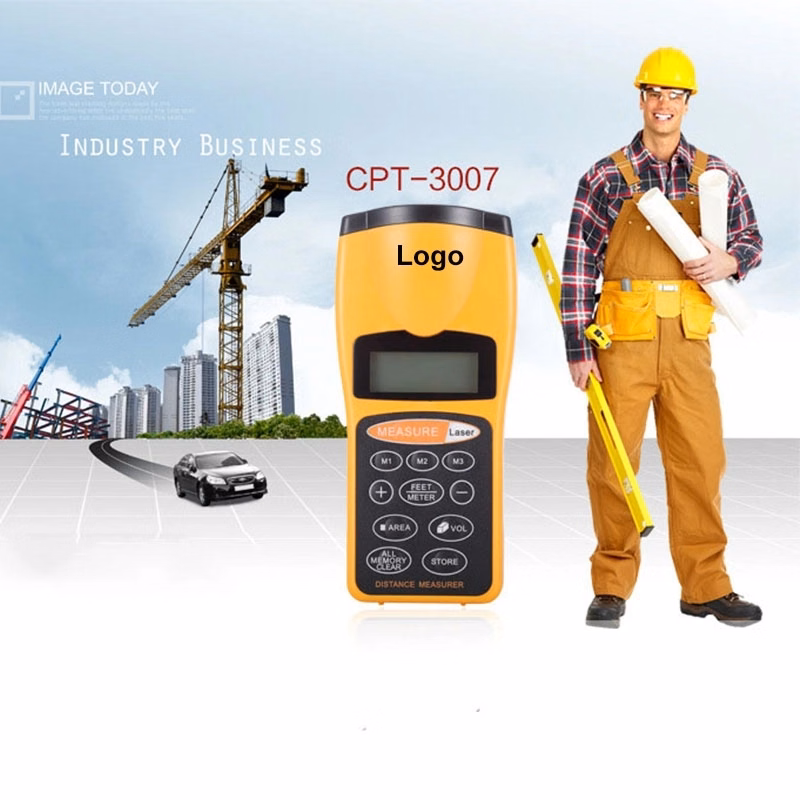 Ultrasonic Distance Measurer with Laser Pointer