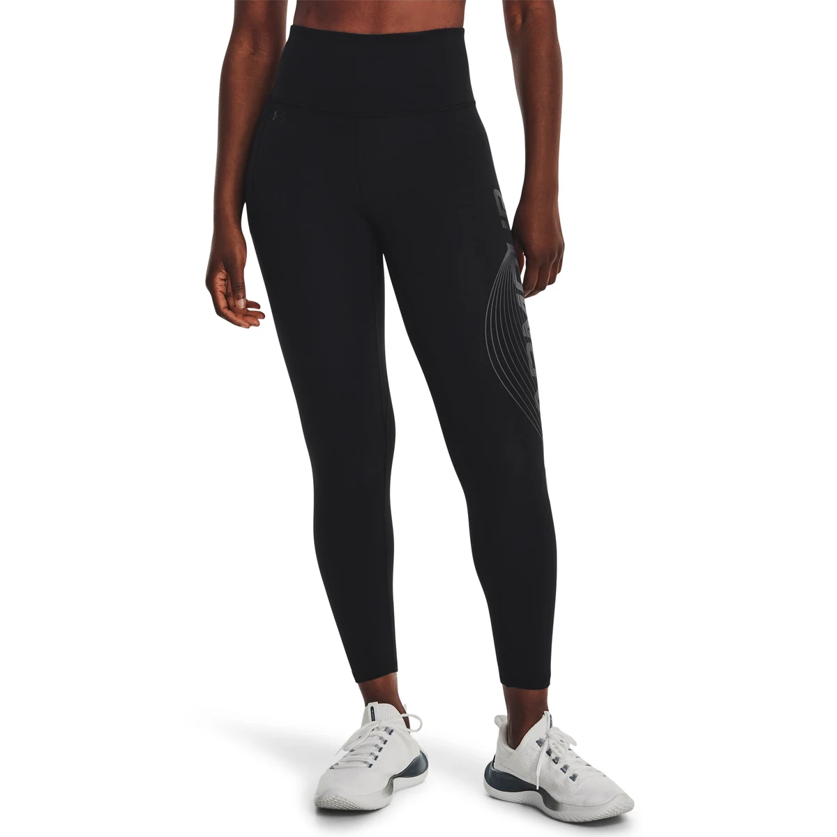 UA Motion Branded Women's Ankle Leggings 1