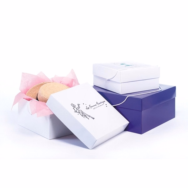 White Gloss Hat Box