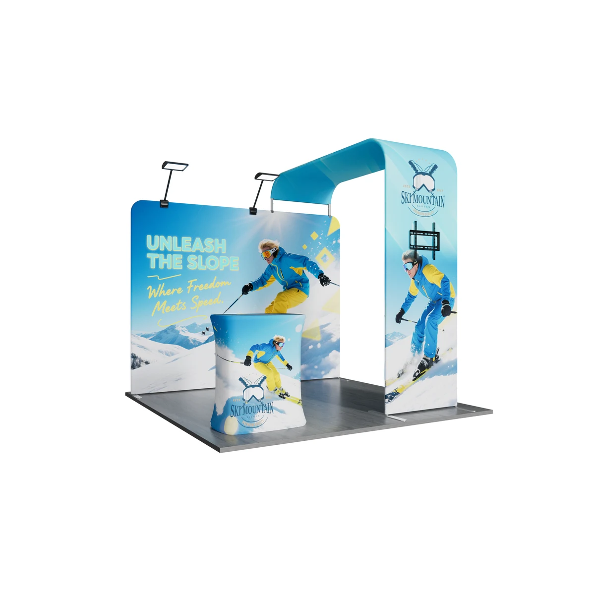 10'x10' Tradeshow Booth Kit - I Kit 1