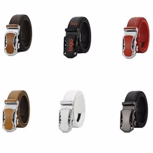 Adjustable Leather Ratchet Men Belt