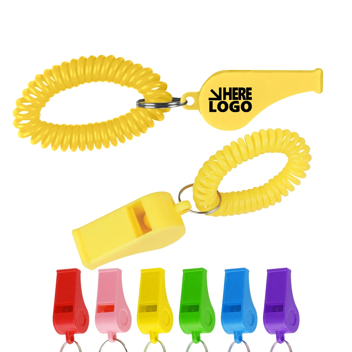 MOQ 20 Whistle With Coil Safety Device 1