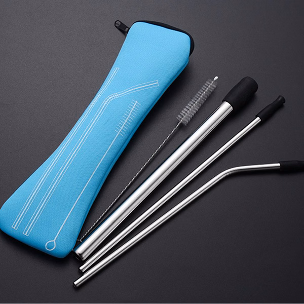 Drinking straw sucker sets Portable Reusable 4-Piece