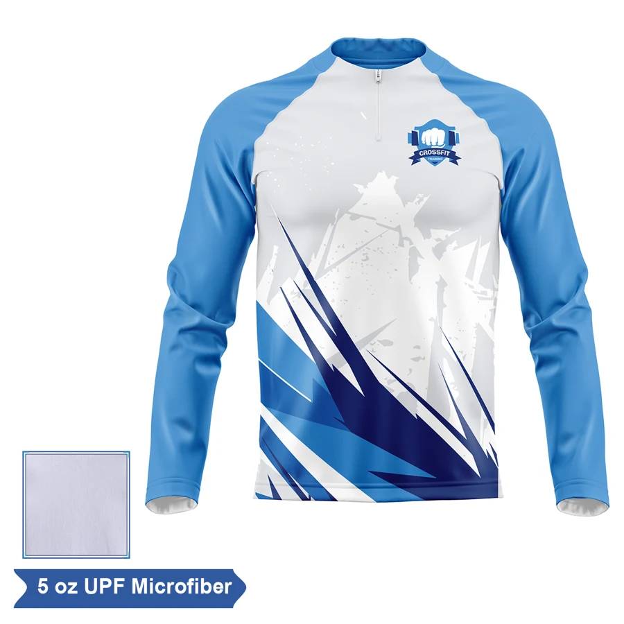 Unisex & Kids' Sublimation UPF Microfiber Long Sleeve 1