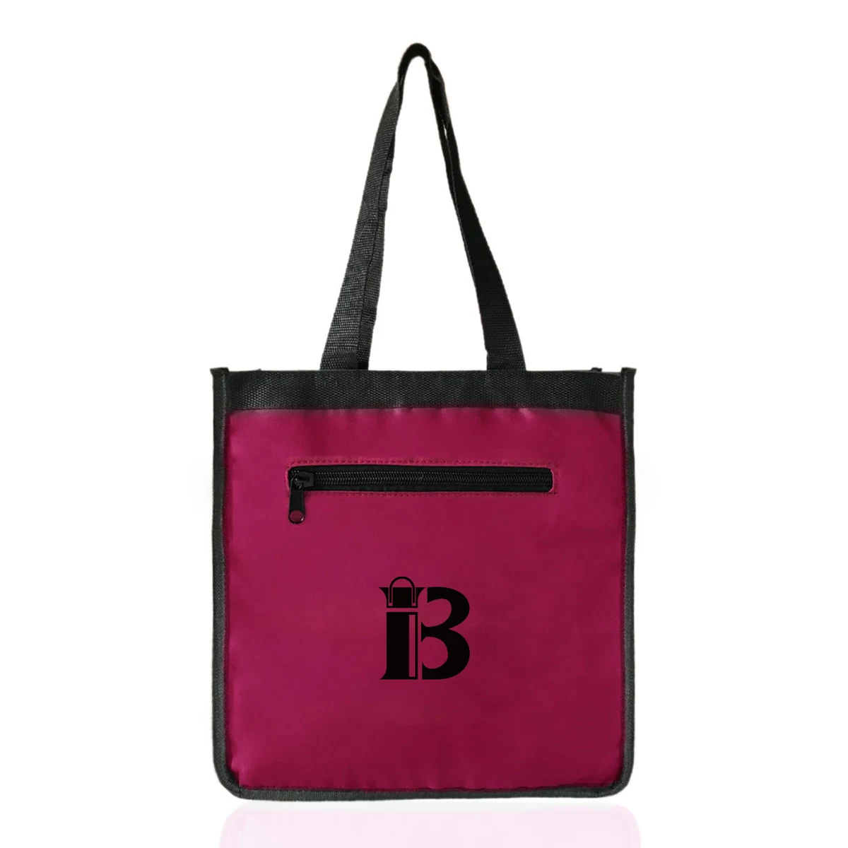 Customized Oxford hand zipper tote bag 1