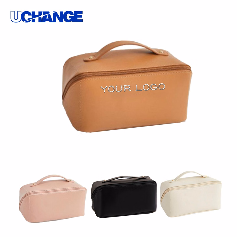 PU Leather Vanity Cosmetic Bag