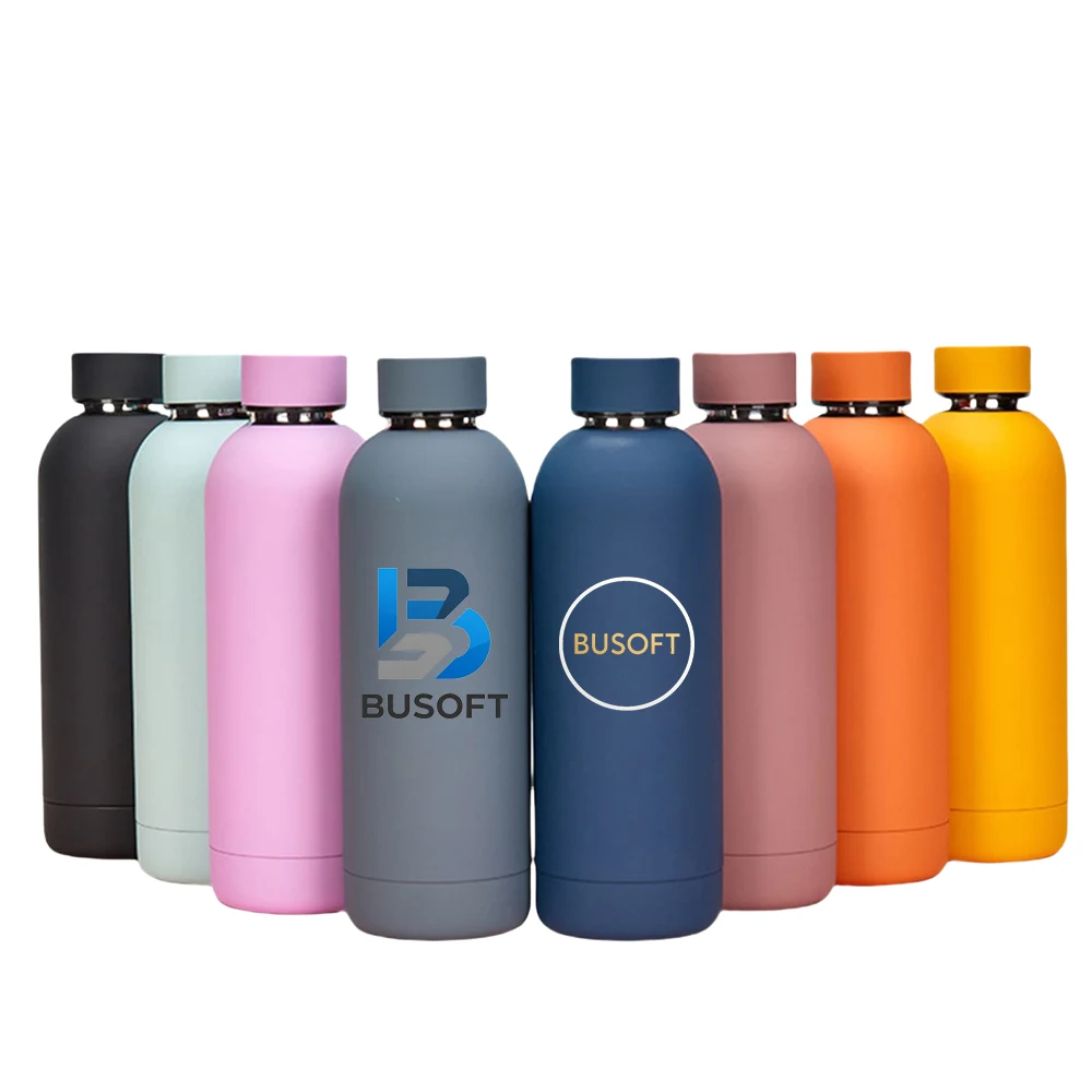 Insulated 24oz Stainless Steel Water Bottle, custom water bottle with logo imprint 1
