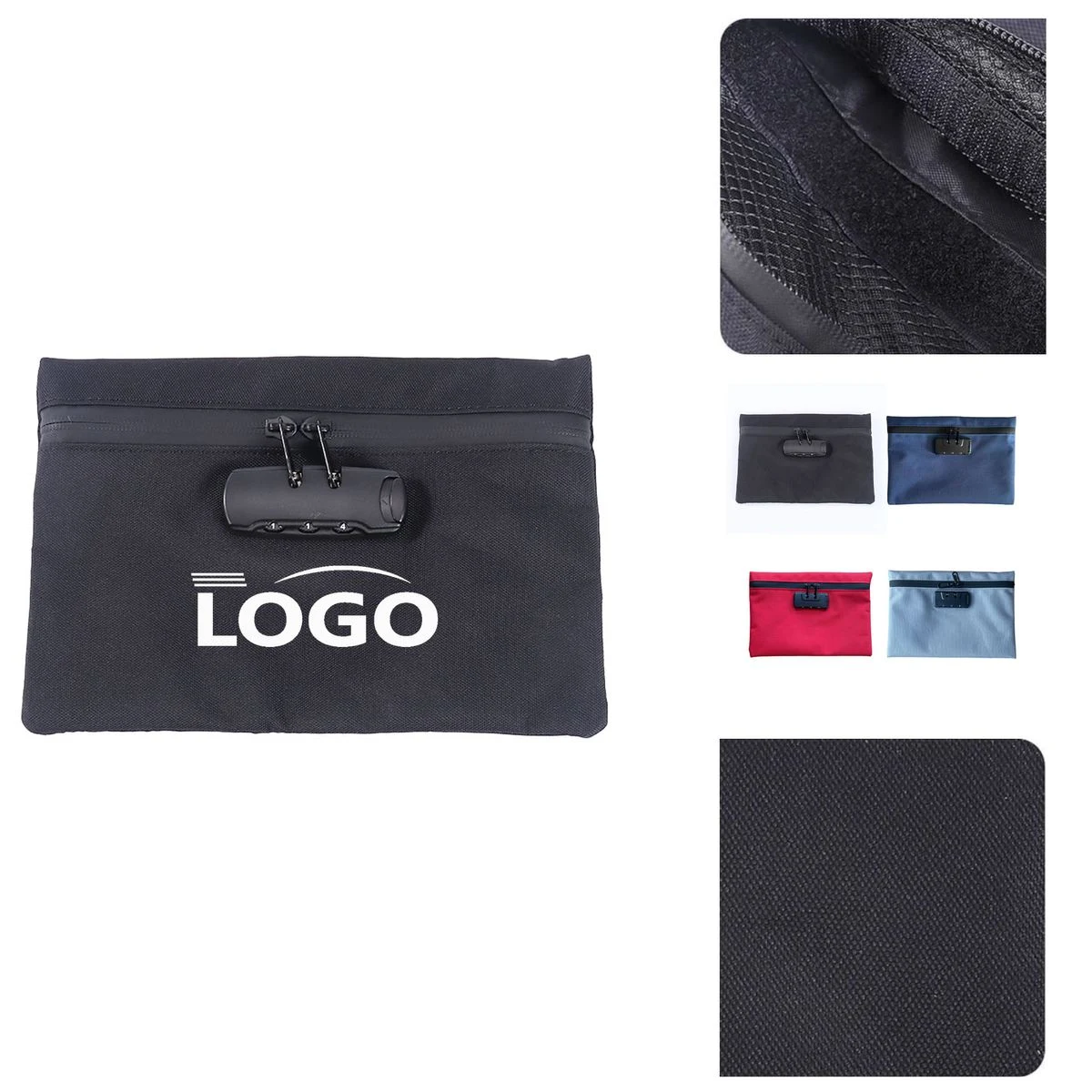 MOQ 10 pcs Combination Lock Bag 1