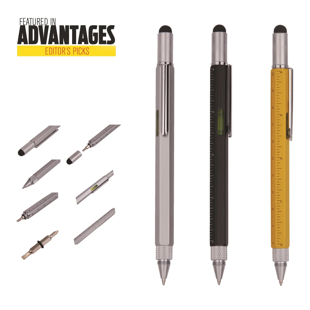 Stylus MultiFunction Pen with Tool Set 1