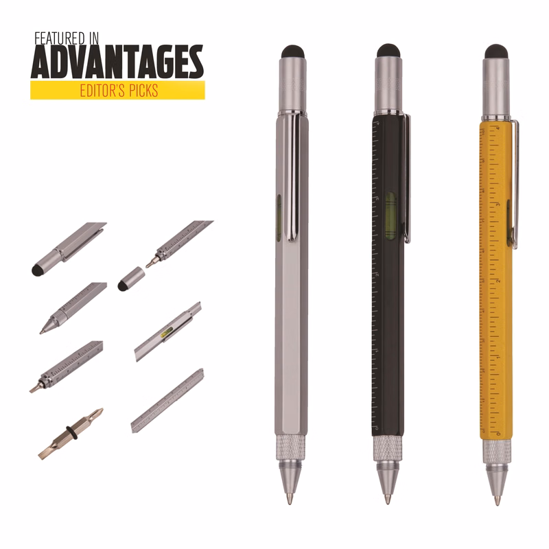 Stylus MultiFunction Pen with Tool Set