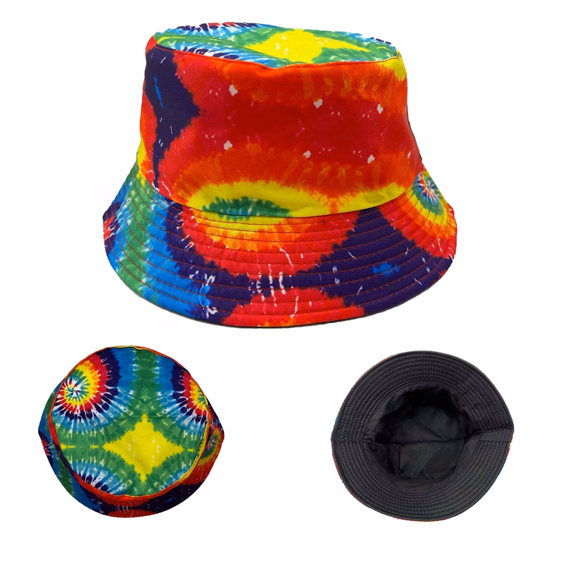 Double-sided Tie Dye Bucket Hat MOQ50