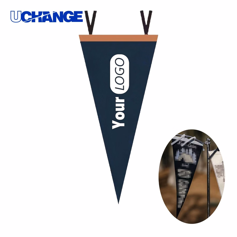 Custom Felt Pennant Triangle Flag