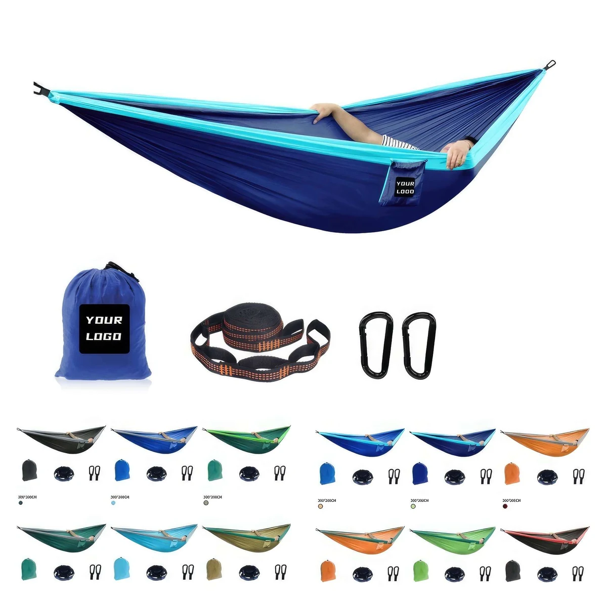 Portable Double Camping Hammock 1