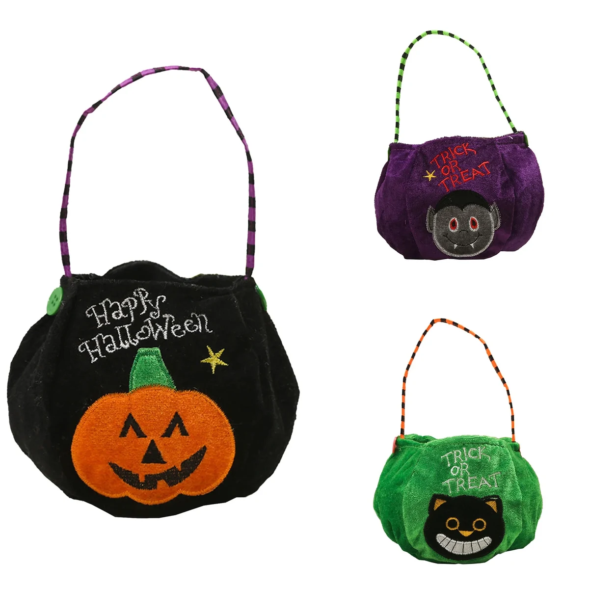 Halloween Trick or Treat pleuche Bag 1