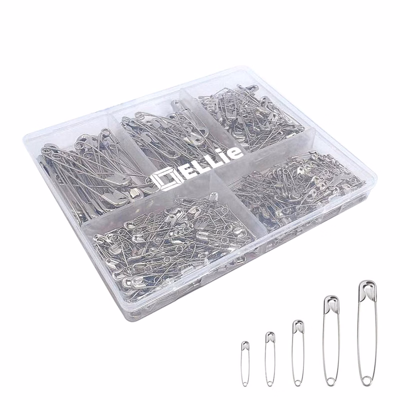 340 Pack Silver Color Safety Pin Combination
