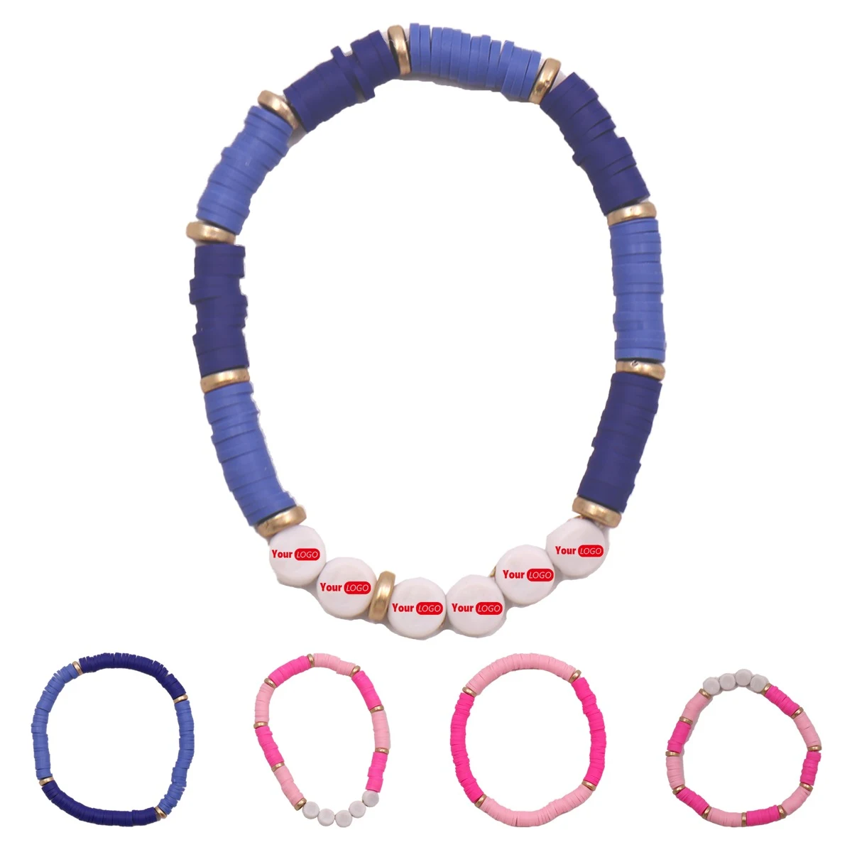 Customizable Color Beaded Bracelet 1