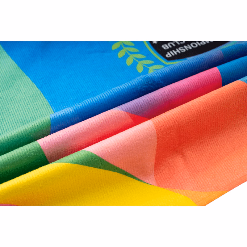 Custom Sublimated Microfiber Rally Towel