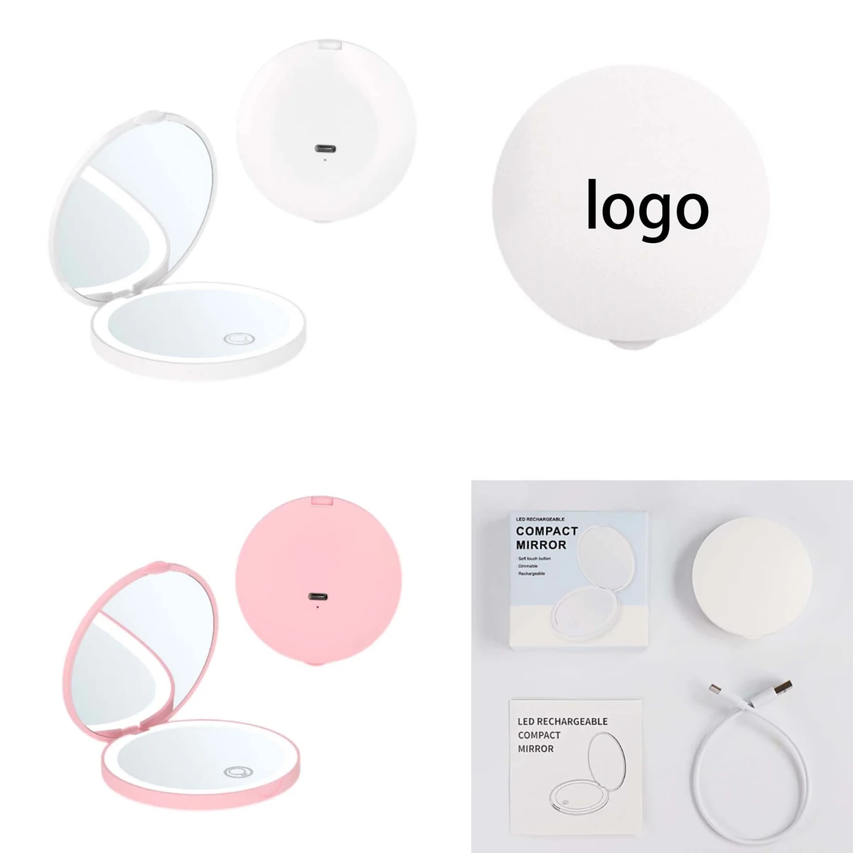 Folding LED Small Mirror 1