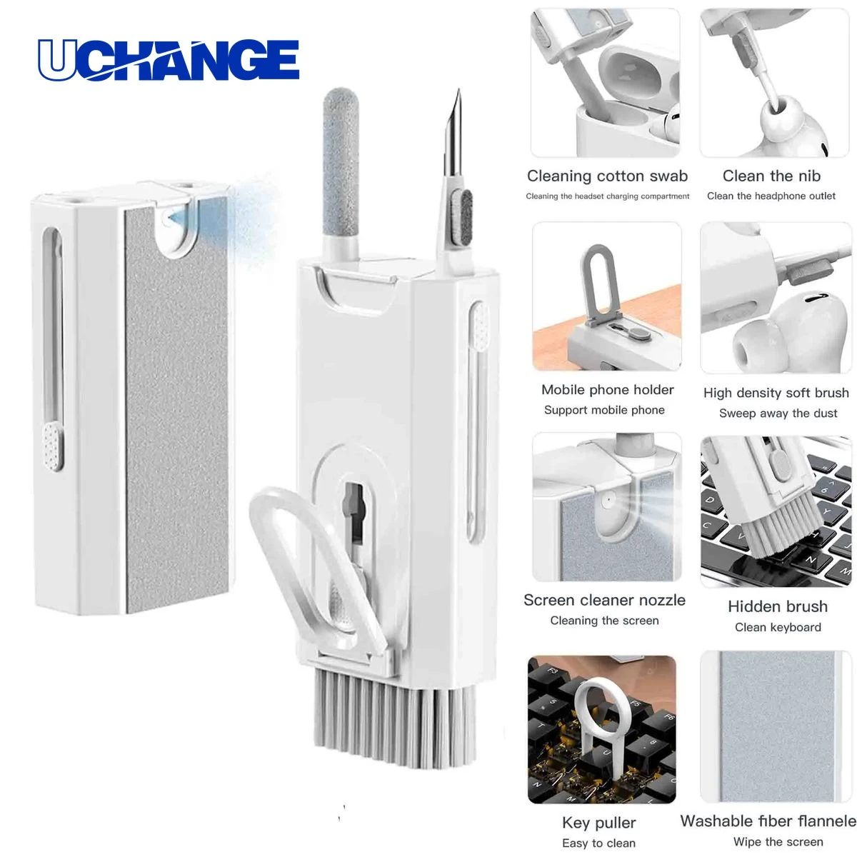 8 in 1 Cleaning Kit for Tech 1