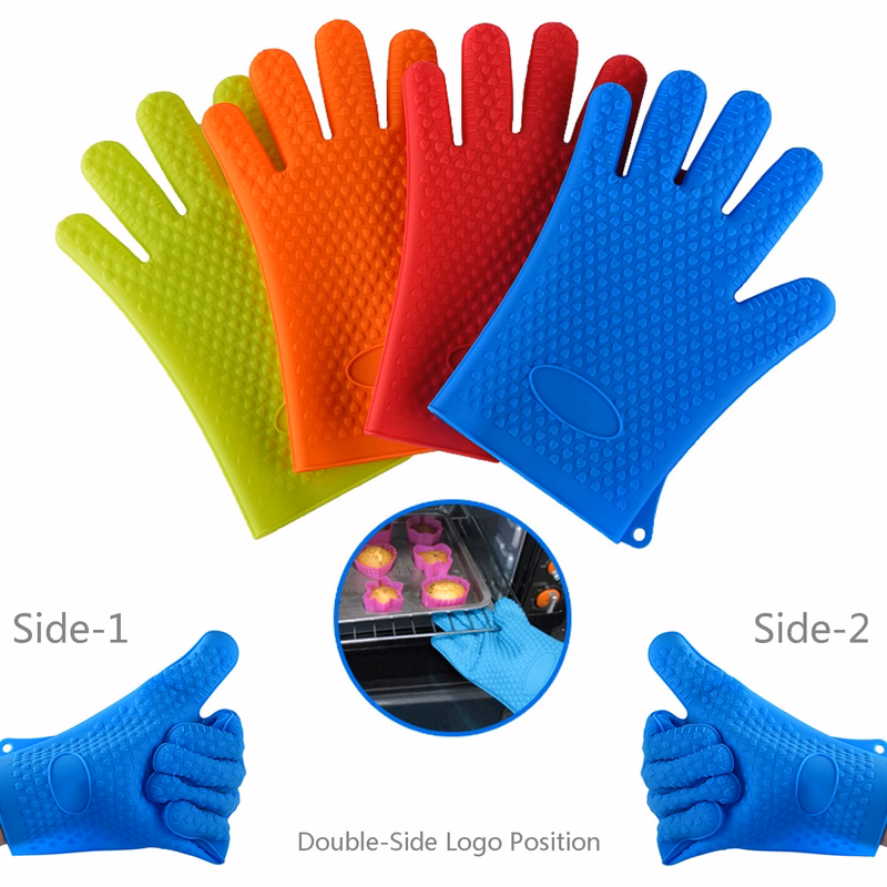 Silicone Oven Gloves Mitts for Safe