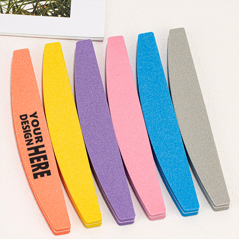 Dual Sided Nail File Sponge Buffer Tool