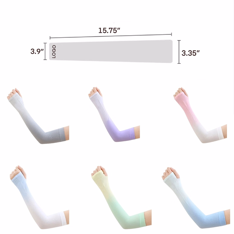 Cooling Arm Sleeves UV Sun Protection MOQ 100PCS
