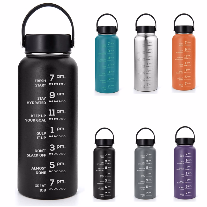 40Oz Motivational Insulated Water Bottle