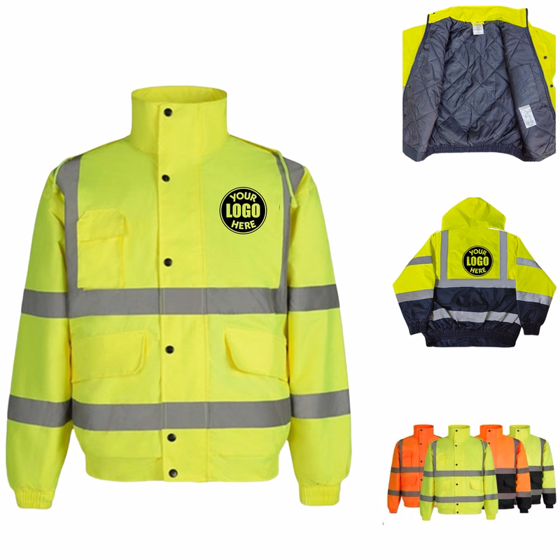 Winter Safety Bomber Jacket
