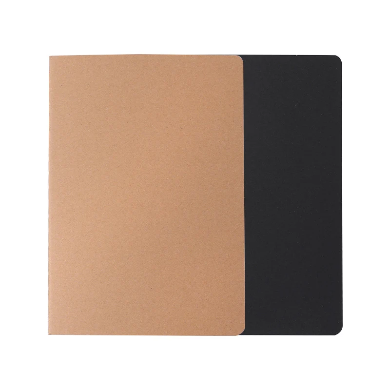 A5 Size Lined Kraft Paper Notebook Diary 1