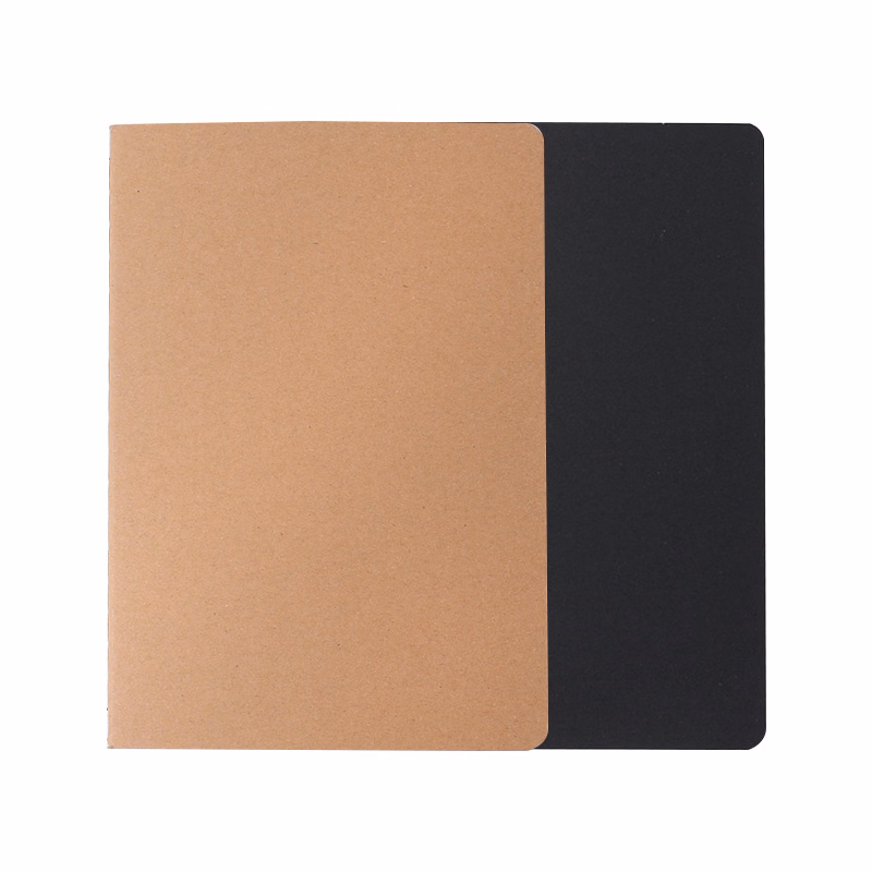 A5 Size Lined Kraft Paper Notebook Diary