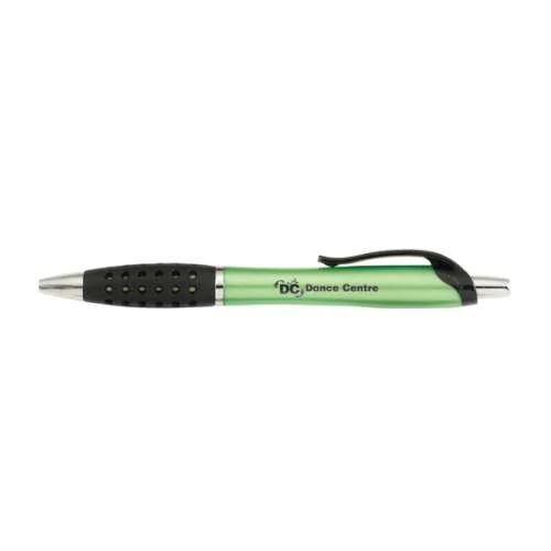 Euro Rubber Click Grip Pen 1
