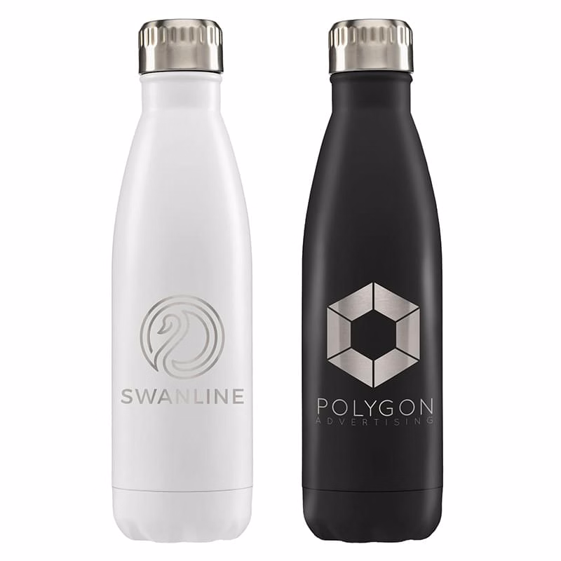 Ibiza - 17 oz. Double-Wall Stainless Bottle - Laser