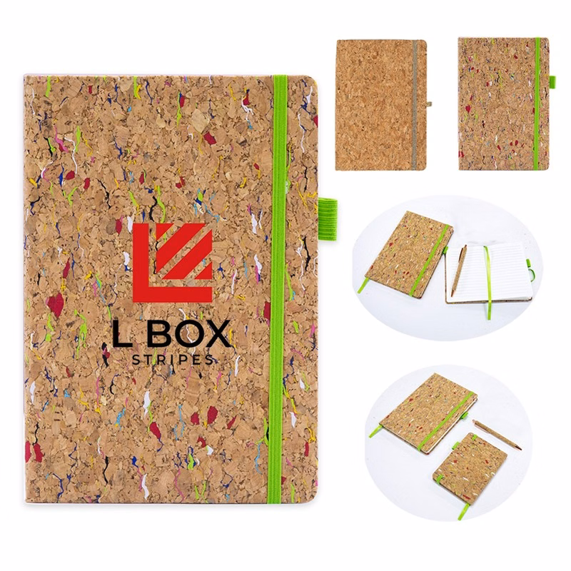 A5 Cork Pocket Notebook Journal Lined Notebook