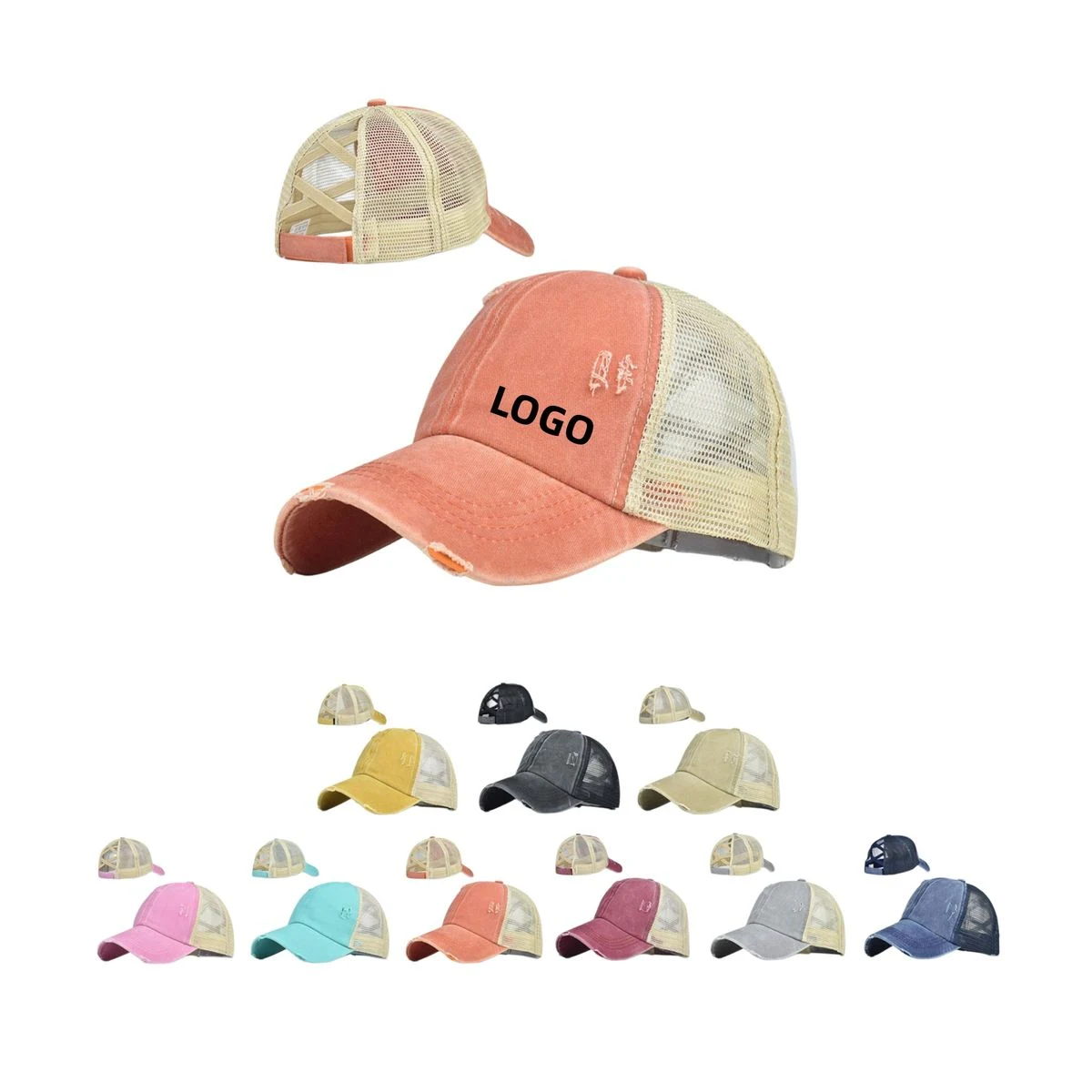 Comfortable Ponytail Friendly Outdoor Hat 1