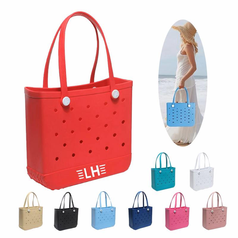Outdoor EVA Beach Hollowed Out Handbag