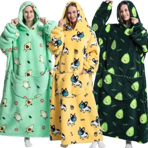 Wearable Fleece Blanket 1