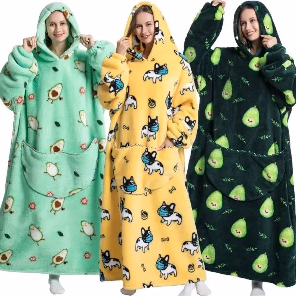 Wearable Fleece Blanket